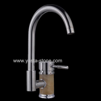 Yellow Onyx Kitchen Faucet